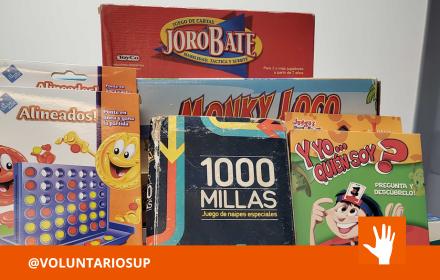 Un pequeño gesto, un gran regalo: Donación de Juegos de Mesa